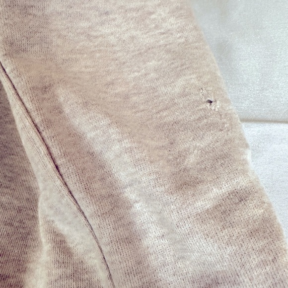 Calvin Klein off White Cropped Hoodie - Picture 8 of 10